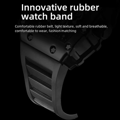 RM Men's Luxury Watch Skeleton Dial Watch
